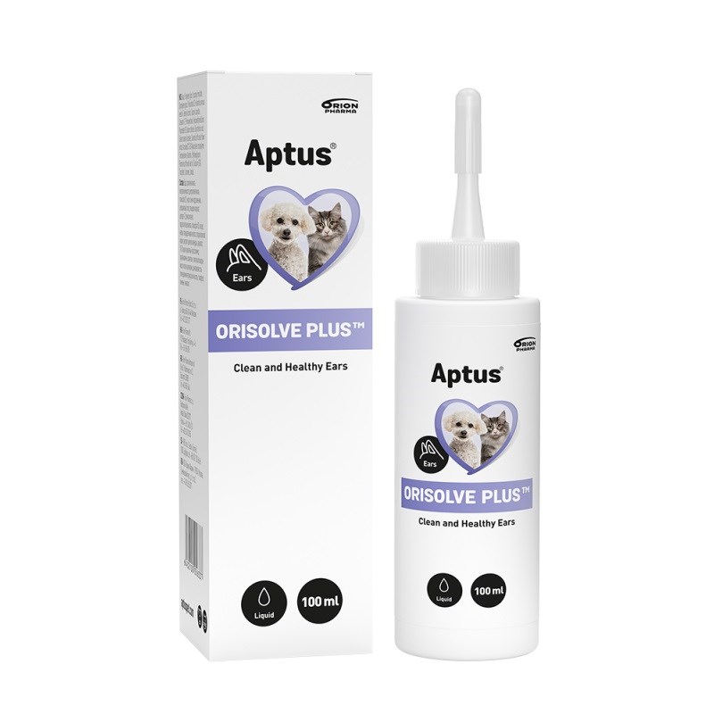 APTUS Orisolve Plus - raztopina za čiščenje ušes za pse in mačke – 100 ml