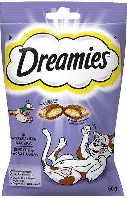 Dreamies Piščančji prigrizki z račkom 60 g