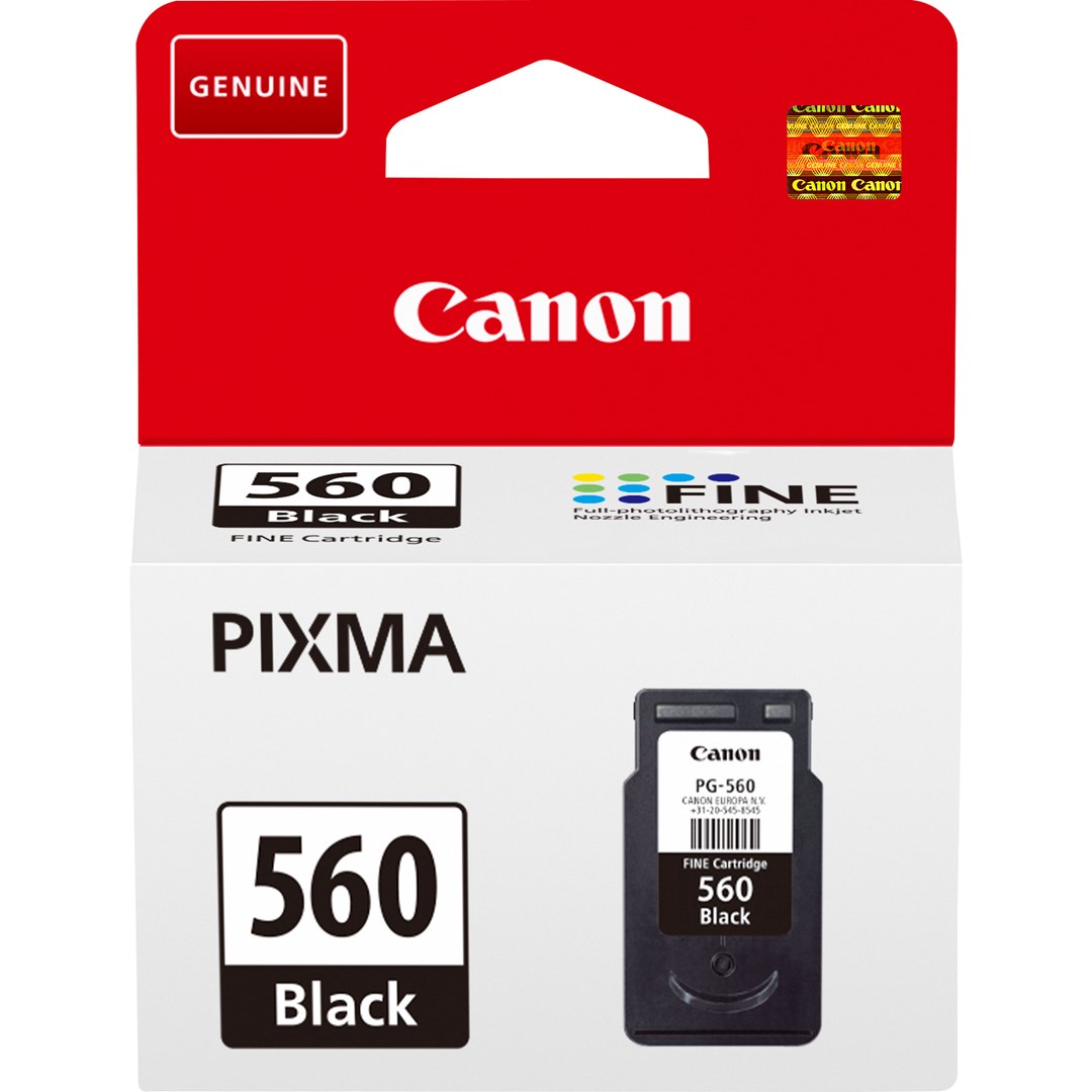 Canon PG-560 original črno črnilo, 7,5 ml, 180 strani