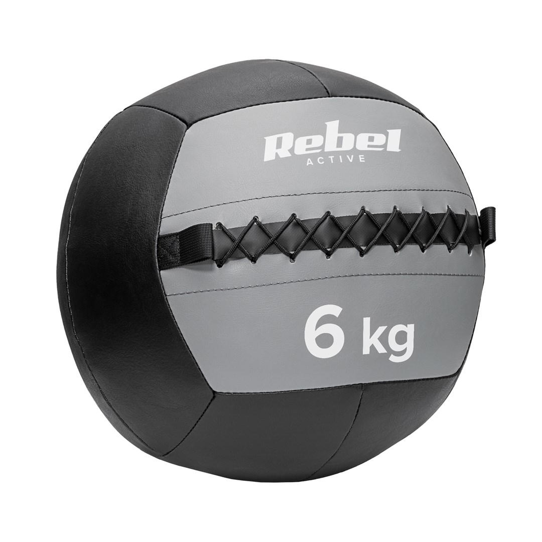 REBEL ACTIVE medicinska žoga za vadbo, 6 kg