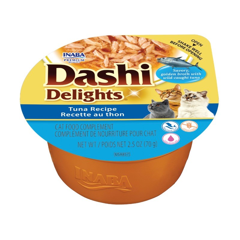 IBN INABA Dashi Delights mokra hrana za mačke - tuna, 70g