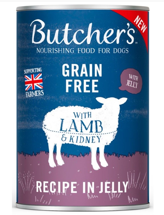BUTCHER'S Original Recipe in Jelly jagnjetina - mokra hrana za pse - 400g