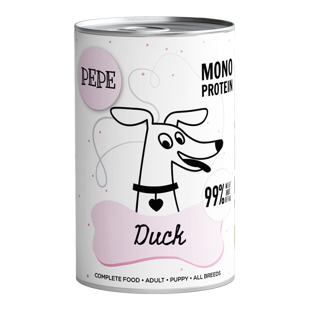 Hrana za pse PZW PAW LUV Duck Mono - 400 g