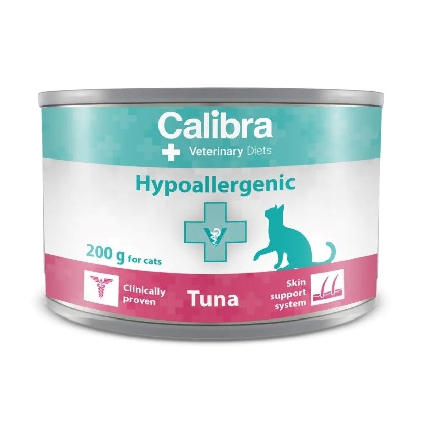 CALIBRA VD Mackerel - Mokra hrana za mačke z ribami, hipoalergena, 200g