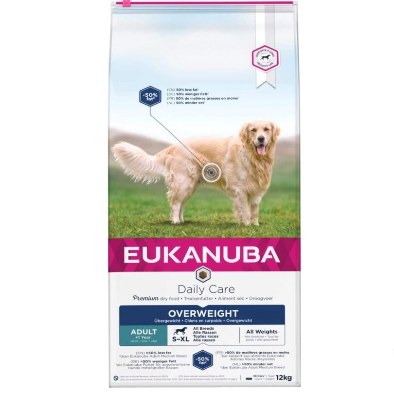 EUKANUBA Special Care Overweight Adult - suha hrana za pse, 12kg