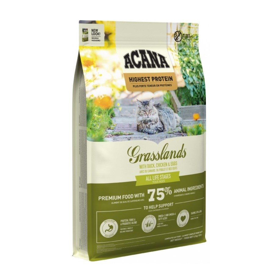 ACANA Grasslands Cat suha hrana za mačke 4,5 kg