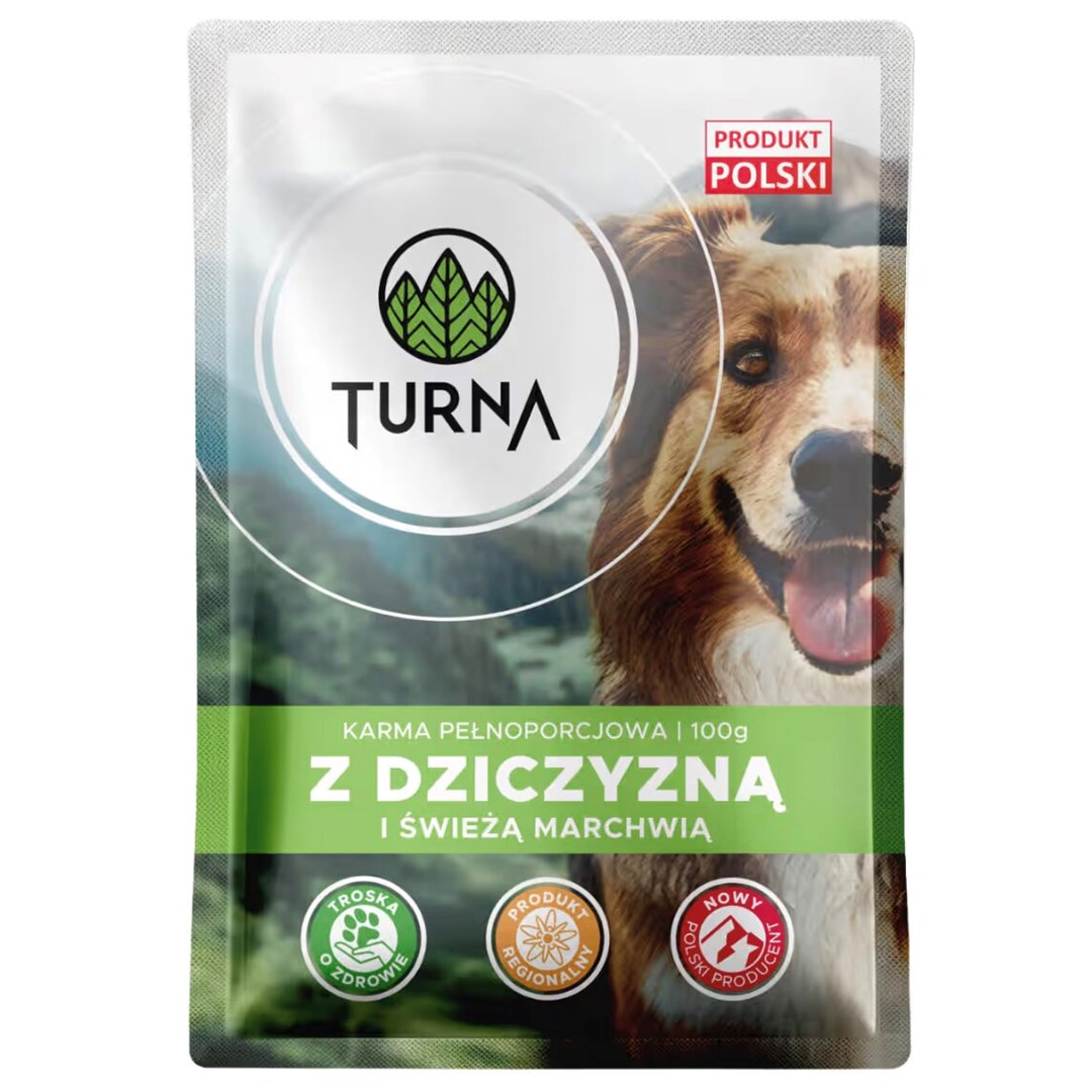 TUA mokra hrana za pse z divjačino, 100 g