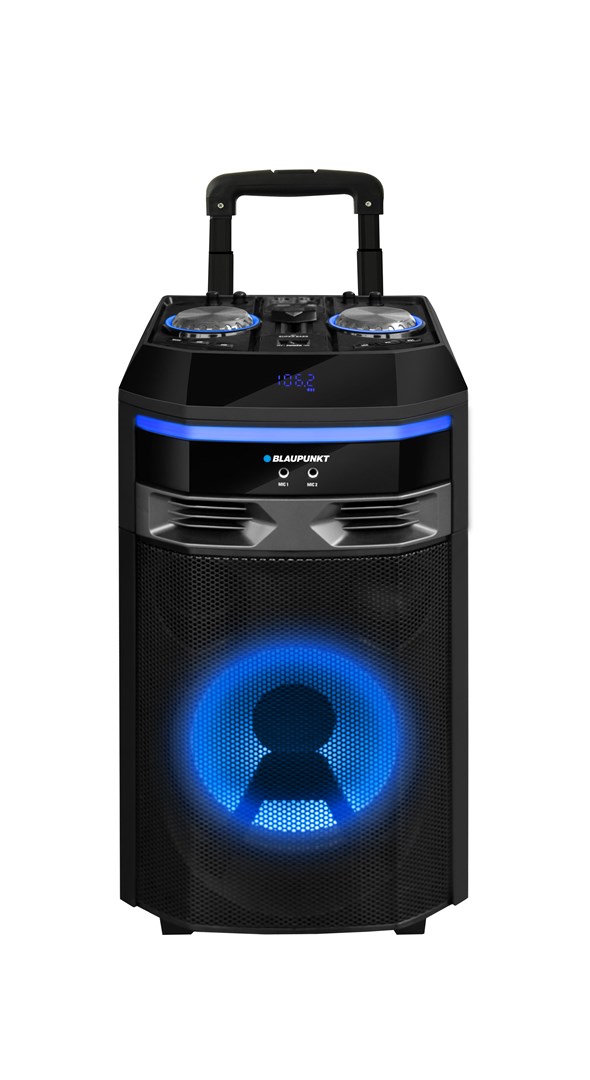 Blaupunkt PS6 PA zvočnik, črn, z vgrajenim ojačevalnikom in Bluetooth