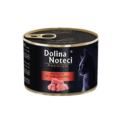Dolina Noteci Premium pašteta za mačke s teletinom - 185g