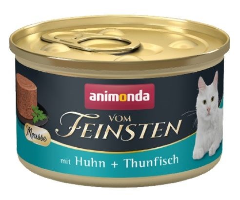 ANM Vom Feinsten Mousse piščanec in tuna - mokra hrana za mačke, 85 g