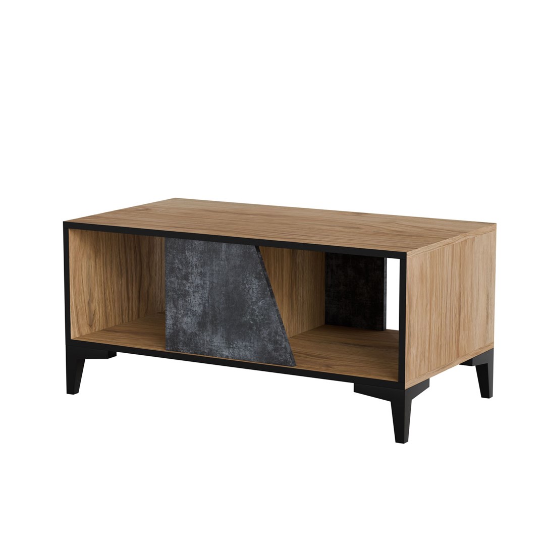Cama OVO Coffee table 90x50xH39 cm, hrast/beton