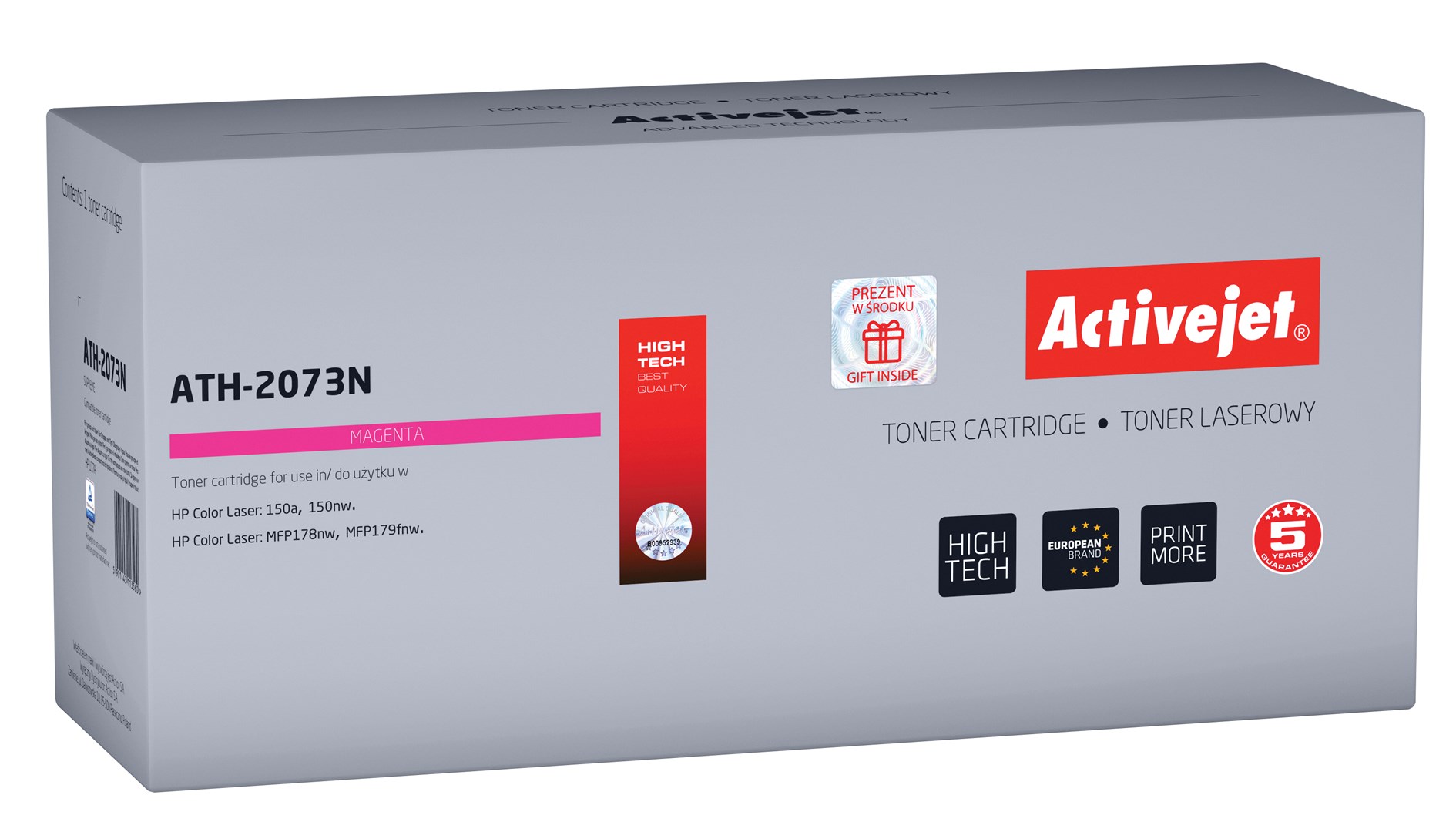 Toner Activejet ATH-2073N (nadomestilo za HP 117A W2073A) - magenta, 700 strani