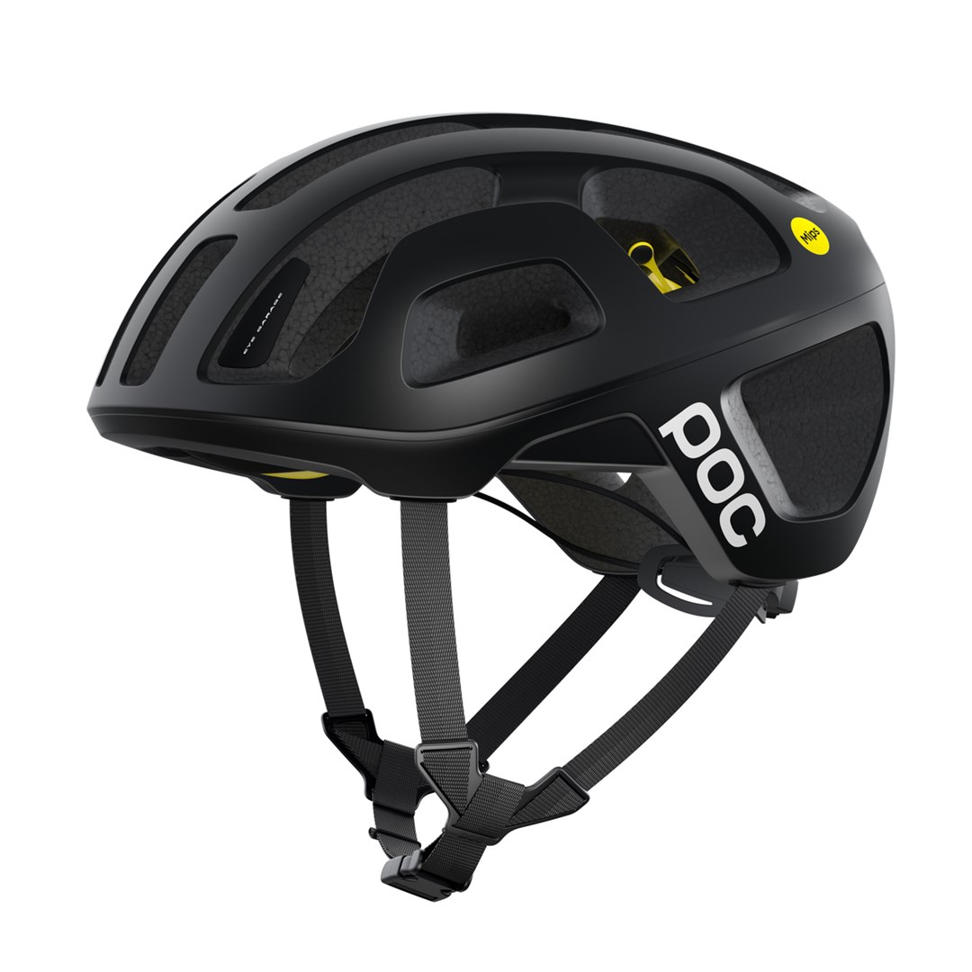 Kolesarska čelada POC Octal MIPS, črna