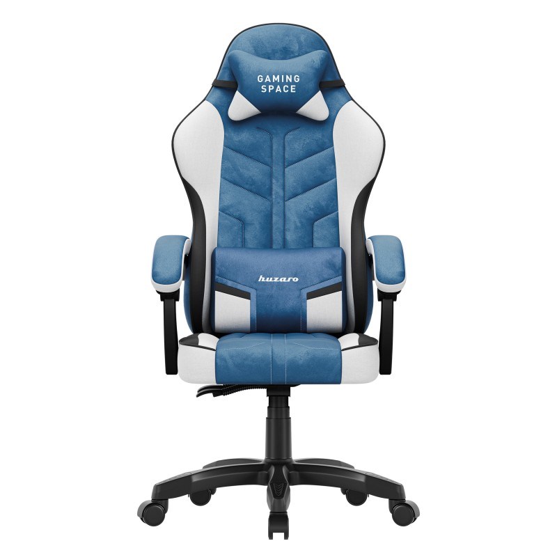 Huzaro Force 2.7 Black Carbon gaming stol, modra