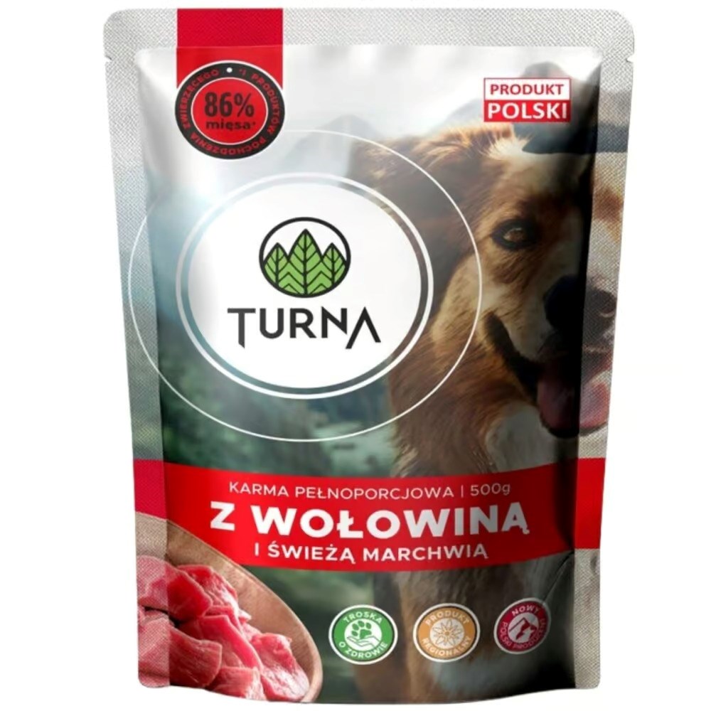 TUA mokra hrana za pse s govedino, 500g