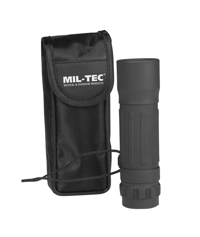 Mil-Tec monokular 10x25, črn
