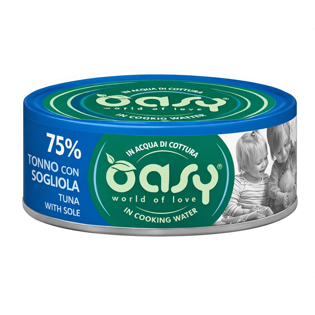 OASY More Love Tuna z morskim listom - mokra hrana za mačke - 70g