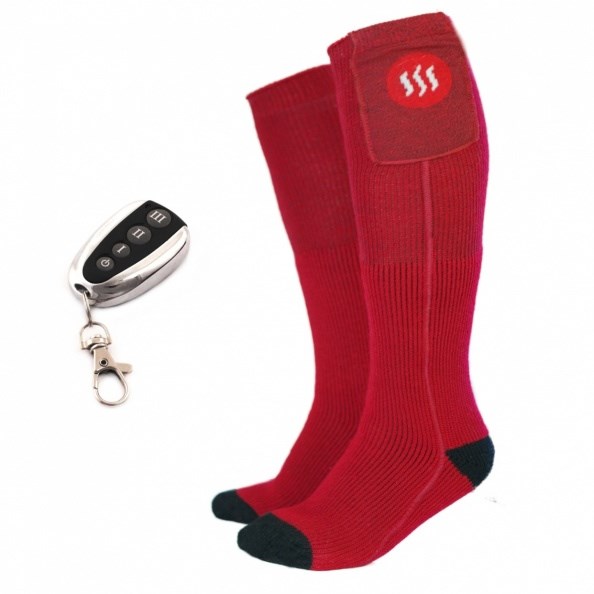 Unisex termo nogavice Glovii GQ3M, rdeče (1 par)