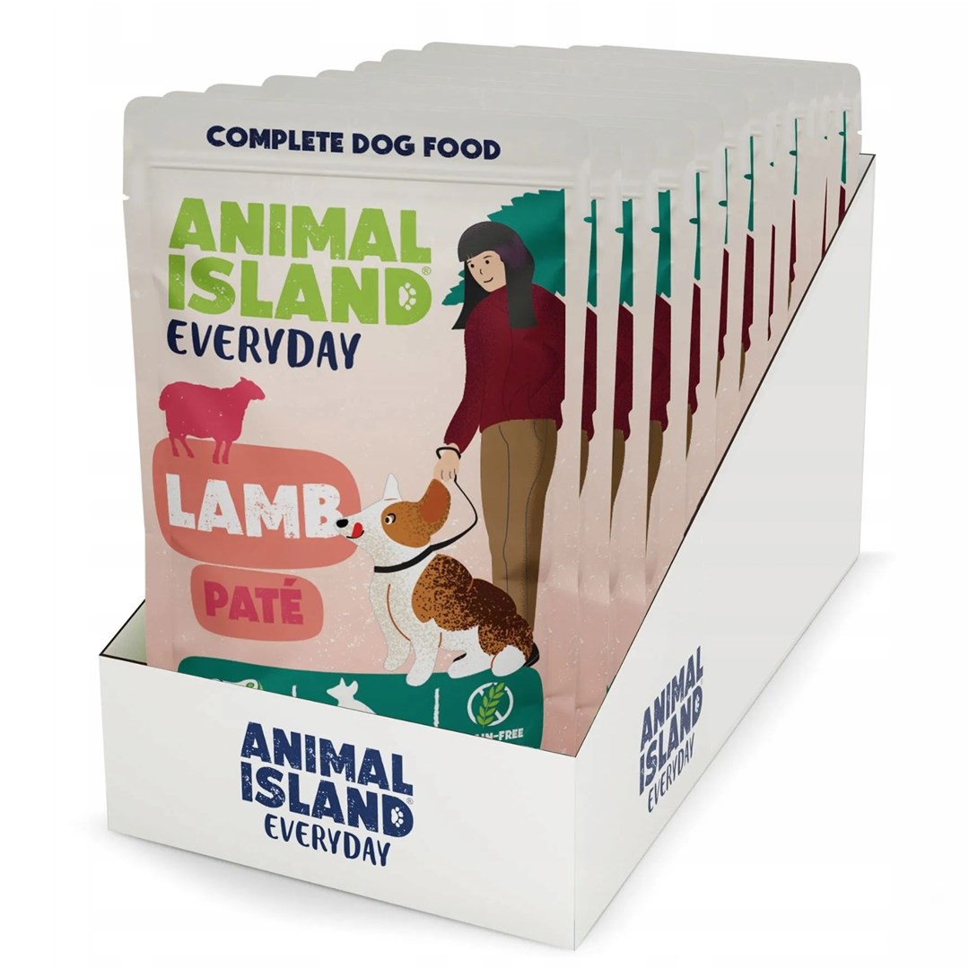 ANIMAL ISLAND Everyday Lamb – mokra hrana za pse, jagnjetina, 10x150g