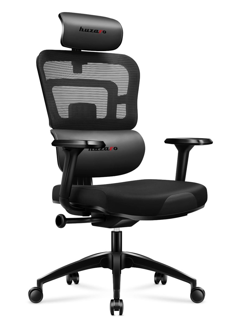 Zložljivi gaming stol Huzaro Combat 7.0, črn