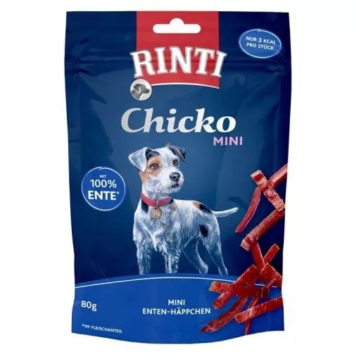 RINTI Chicko Mini Duck - pasja poslastica - 80g