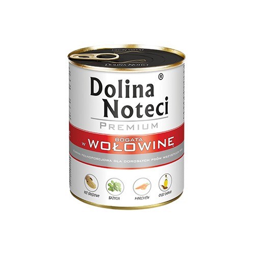Dolina Noteci Premium hrana za pse, govedina, 800g