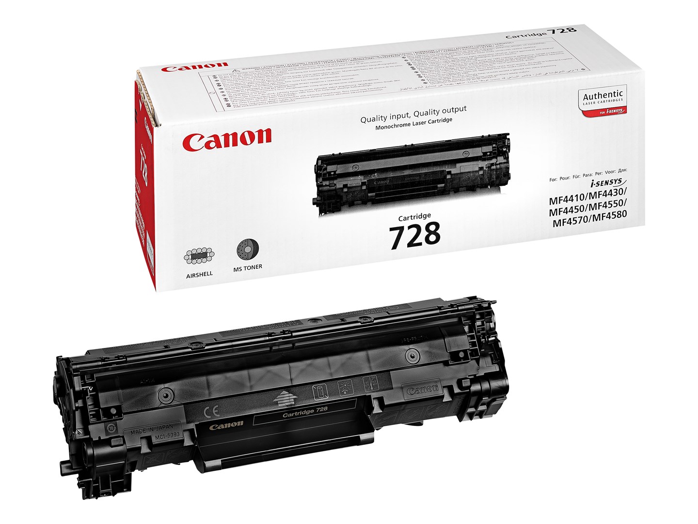 Toner Canon CRG-728 (3500B002), črn, 2100 strani