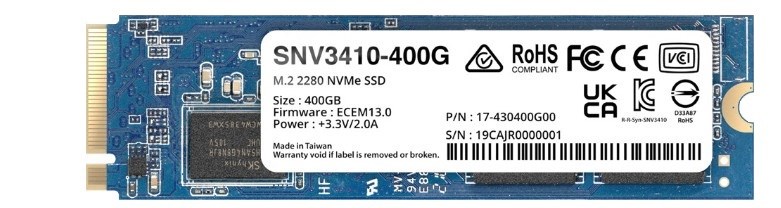 Synology Plus Series 400GB M.2 NVMe SSD SNV3410-400G