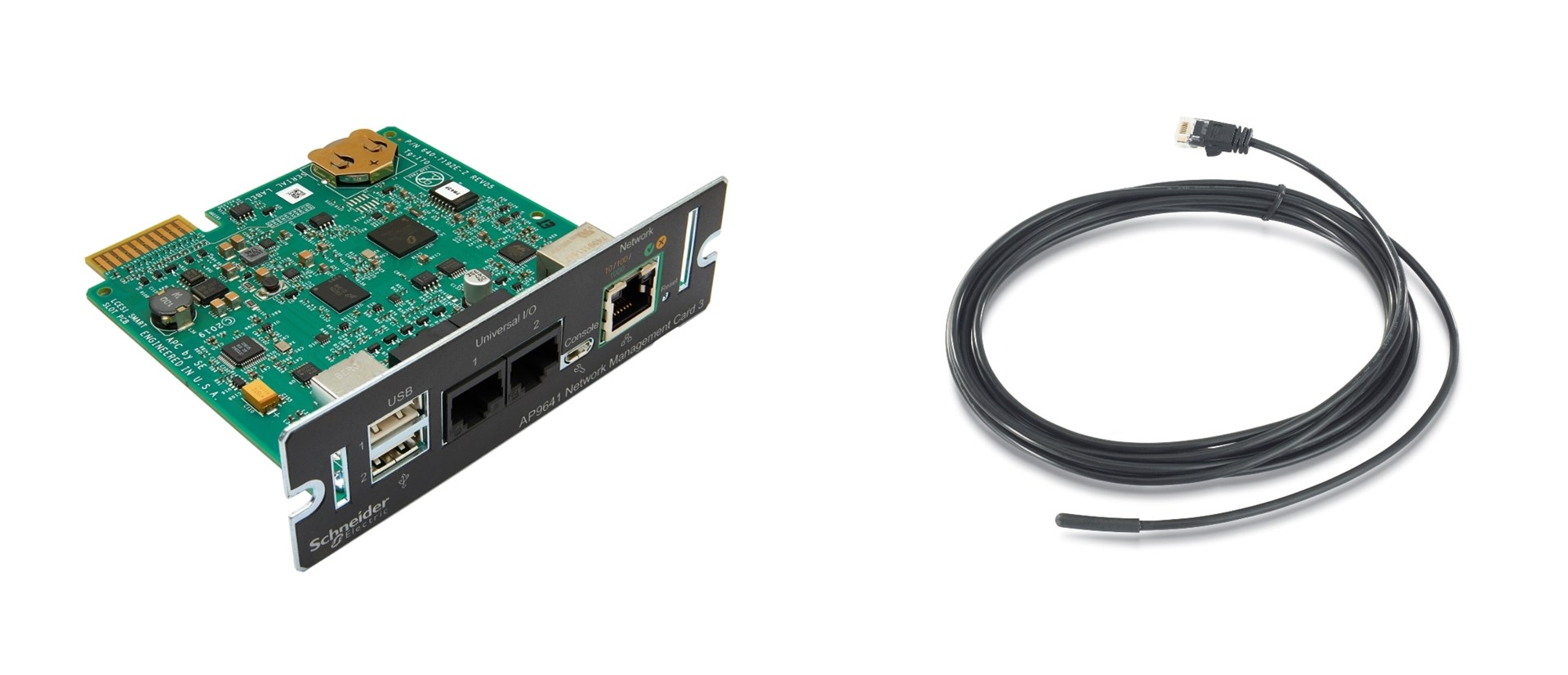 APC AP9641 Smart-UPS – omrežna kartica za upravljanje z okoljskim nadzorom (gen3)
