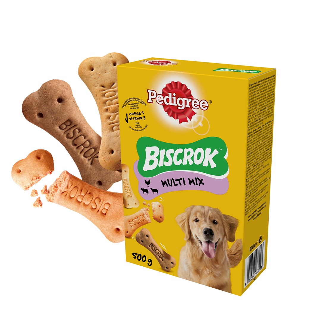 Pedigree Biscrock Original priboljški za pse, 500 g, s piščancem