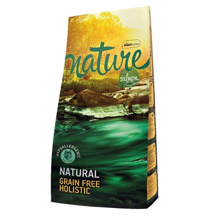 NATURE Grain Free Holistic Salmon - suha pasja hrana - 2 kg