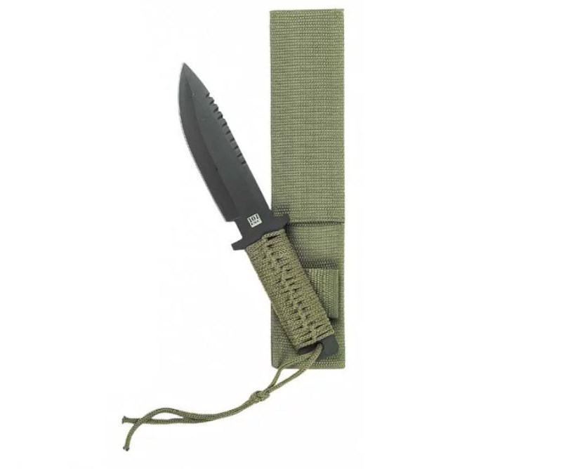 Lovski nož 101 INC Combat Recon 10, Model A, zelen