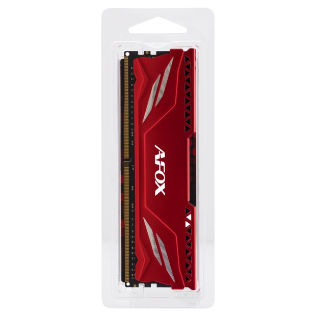 AFOX GAMING DDR4 16GB (1x16GB) 3200MHz CL16 RAM rdeč