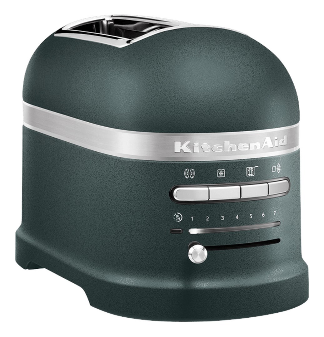 KitchenAid 5KMT2204EPP toaster, 2 rezini, 1250 W, petrol barva