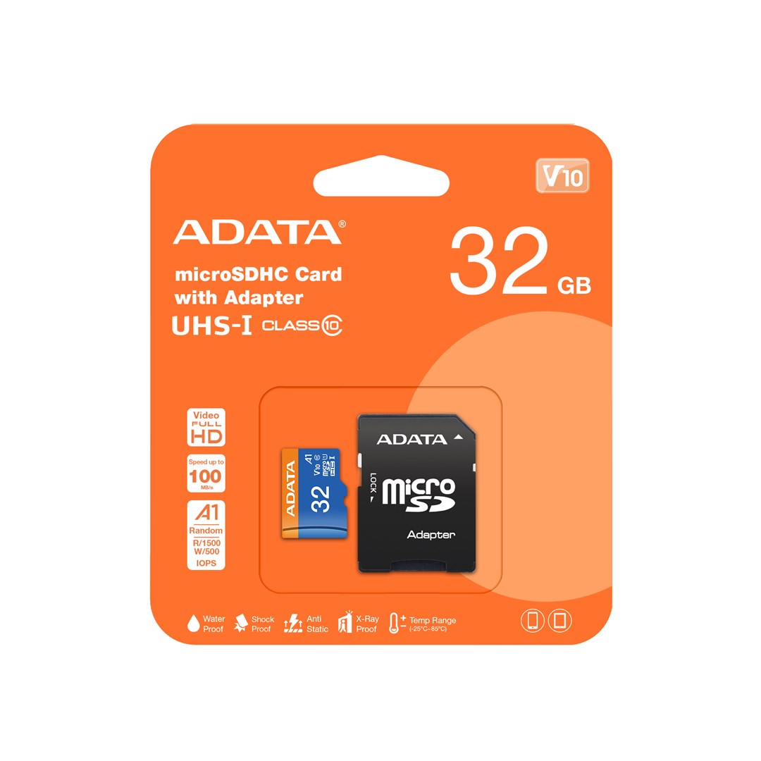 ADATA 32GB microSDHC kartica, Class 10 UHS-I