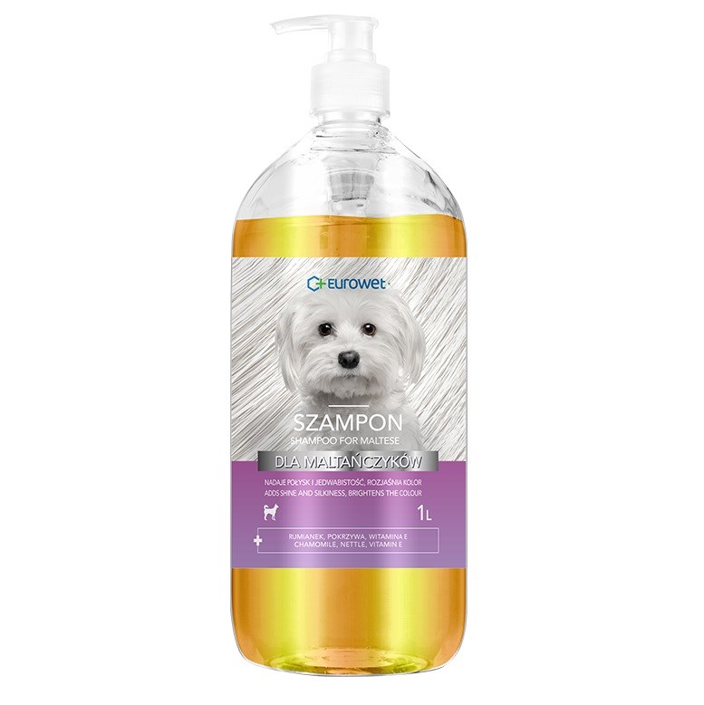EUROWET Maltese - šampon za pse, 1l
