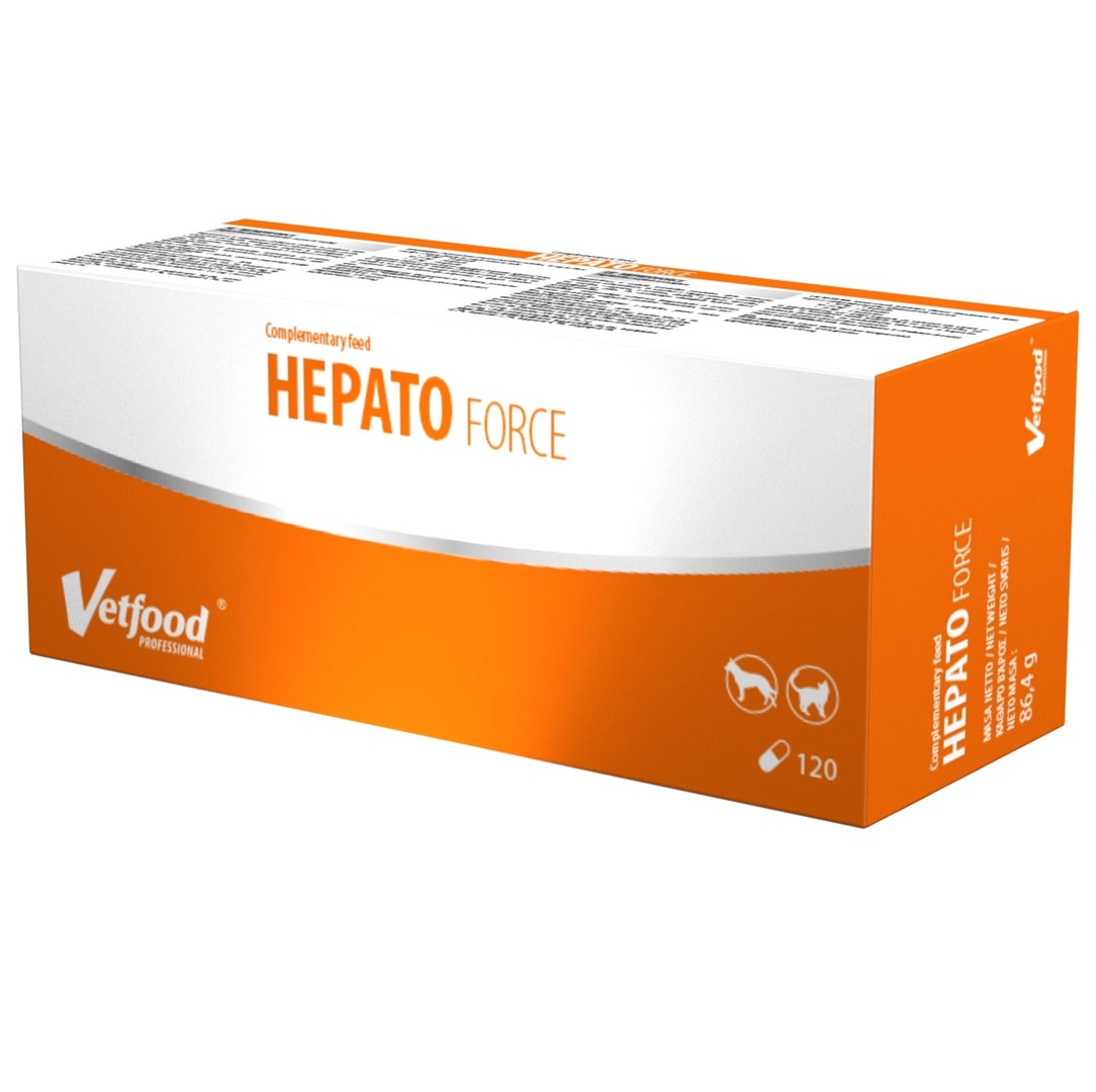 VETFOOD Hepato Force - Tablete za pse in mačke za jetra - 120 kosov