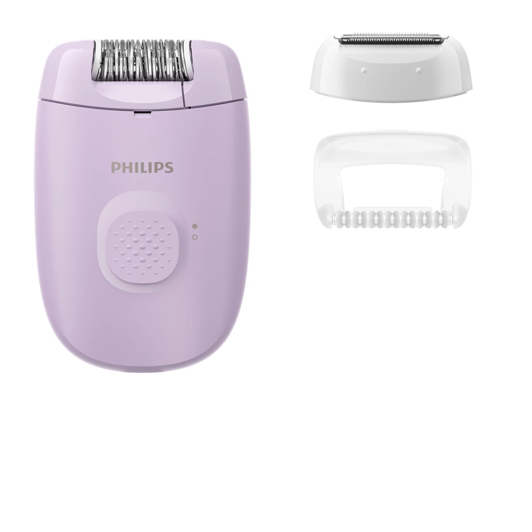 Philips Epilator Series 2000 BRE237/00, na kabel, roza
