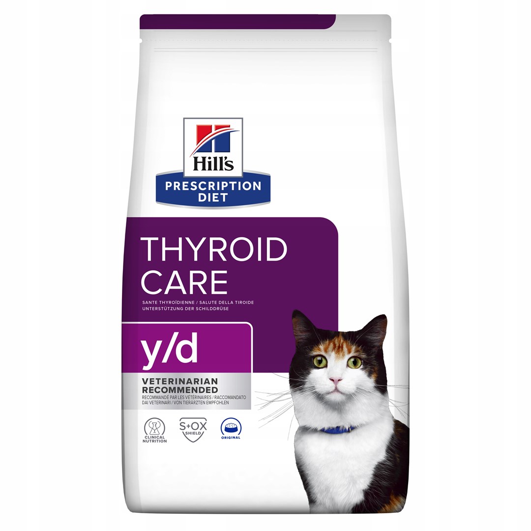 HILL'S PRESCRIPTION DIET Feline y/d suha hrana za mačke 1,5 kg
