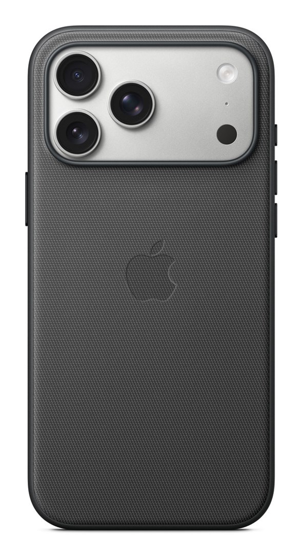 Ovitek Apple TechWoven z MagSafe za iPhone 17 Pro Max, črn