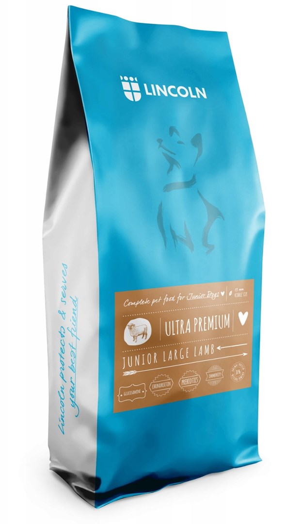 LINCOLN Ultra premium Junior Large Lamb pasja hrana 12kg