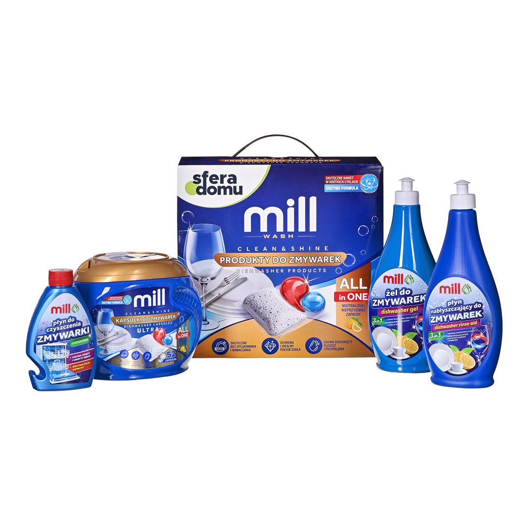 MD2 Komplet kemije za pomivalni stroj - Mill