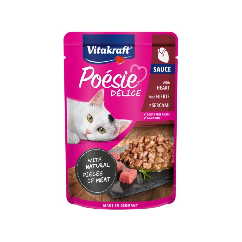 VITAKRAFT POESIE DELICE srca - mokra hrana za mačke - 85 g