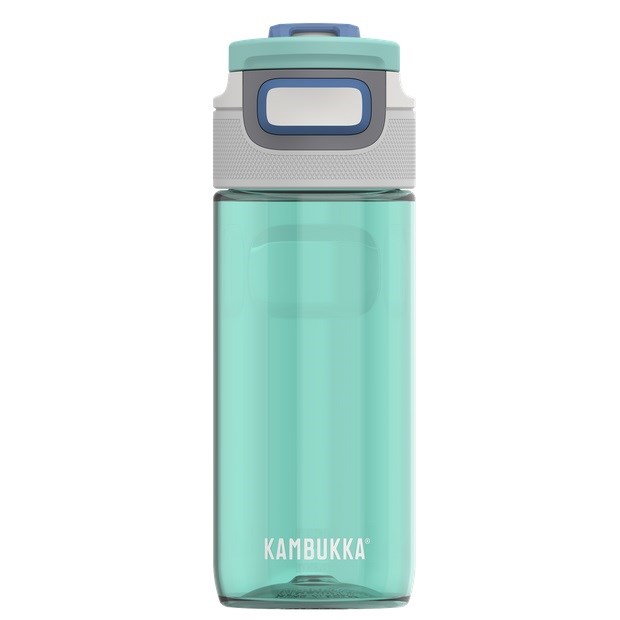 Steklenica za vodo Kambukka Elton 500 ml - Prozorna/Zelena