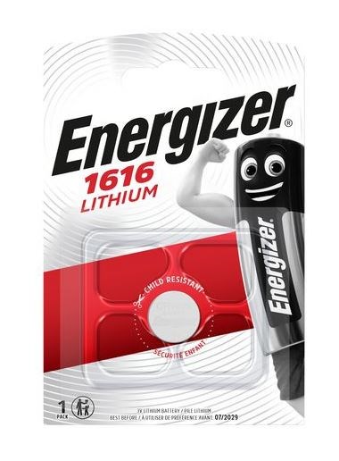 Energizer CR1616 3V gumbna baterija, 1 kos