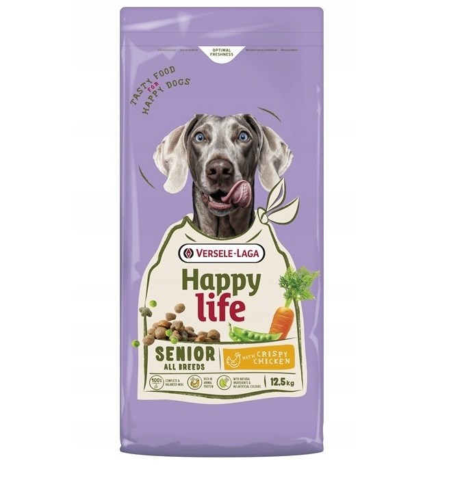 VSL Happy life Senior Chicken - suha hrana za pse, 12,5 kg