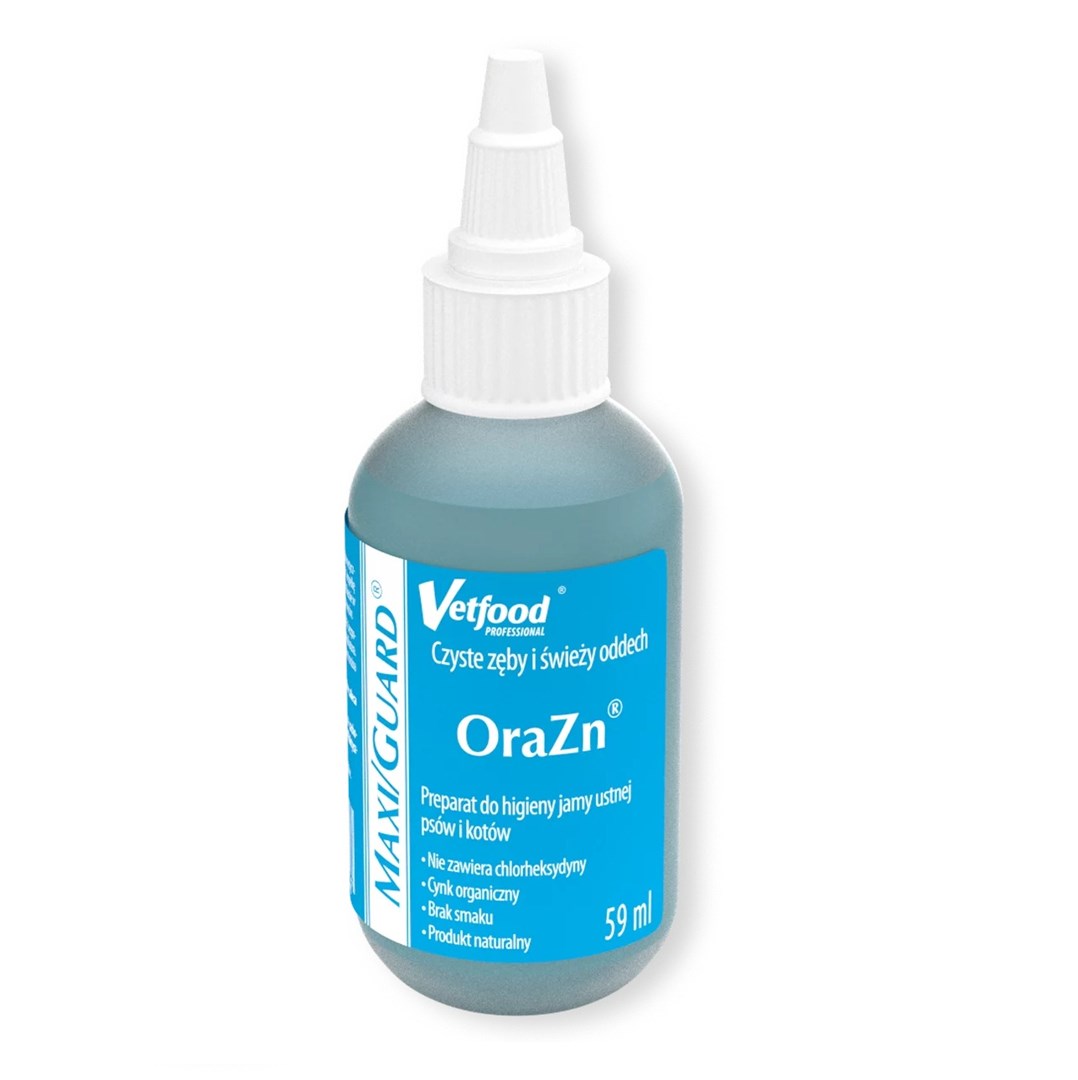 VETFOOD Maxi/Guard® OraZn® - pripravek za ustno higieno psov in mačk, 59 ml