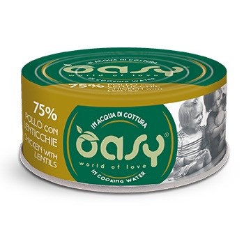 OASY More Love piščanec z lečo za mačke, 70g