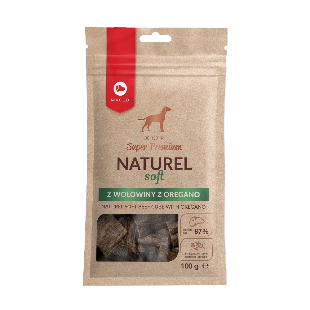Poslastica za pse in mačke Maced Snacks Beef 100 g