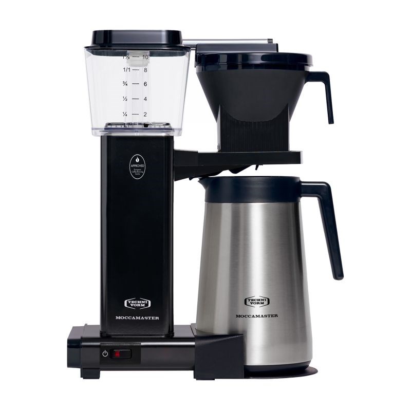 Moccamaster KBGT 741 črni filter kavni aparat + Termos